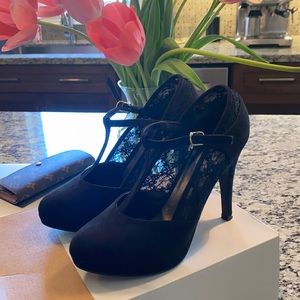 Call it Spring Suede Heels size 8